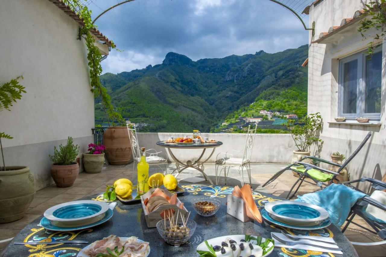 Il Mandorlo Bed & Breakfast Tramonti Bagian luar foto