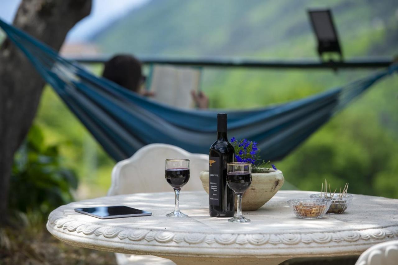 Il Mandorlo Bed & Breakfast Tramonti Bagian luar foto
